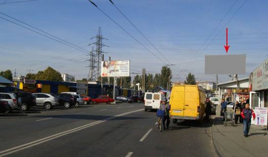 Білборд, Бігборд (Борд)  A у Дніпро (Дніпропетровськ) s104А, вул. Березинська, 26, ринок по руху до Каравану Фото 1