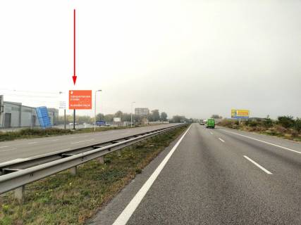 Билборд B в Днепр (Днепропетровск), 6х3  Донецьке шосе, поворот на Золоті ключі, біля АЗС ВОГ, в'їзд у м. Дніпро фото 1