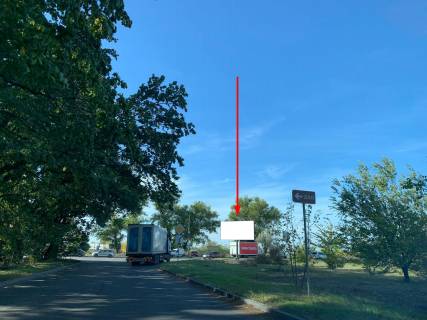 Билборд A в Днепр (Днепропетровск), 6х3  Донецьке шосе, розвилка на Епіцентр, МЕТРО, біля світлофора (6), в'їзд в Епіцентр фото 1