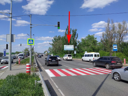 Билборд A в Днепр (Днепропетровск), 6х3  Слобожанський (Газети Правда) пр.), виїзд із Дніпра, навпроти Епіцентру та АЗС АВІАС, рух у бік м. Павлоград фото 3