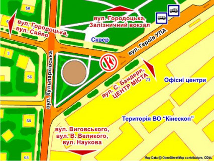Призма A в Львове вул. Героїв УПА, знизу, призма 2 - 395852 схема