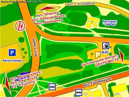 Призма B в Львове вул. Сяйво, зліва, призма 2 - 395993 схема