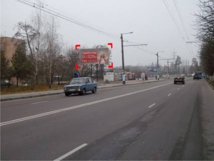 Билборд B в Житомире вул. Чуднівська (Черняховського), 129 "а" фото 1