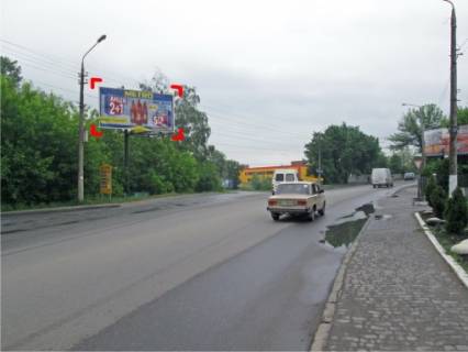Билборд B в Черновцах вул. Галицький Шлях (біля АЗС) фото 1
