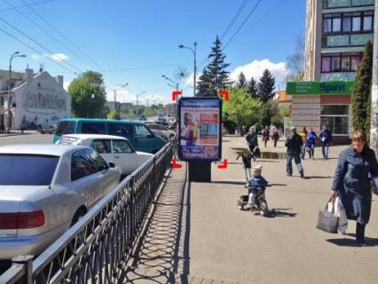 Билборд A в Львове вул. Соборна (навпроти Органного залу), місце 1 фото 1