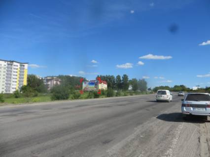 Билборд B в Львове вул. Будного (перед мостом вул. Бережанської) фото 1