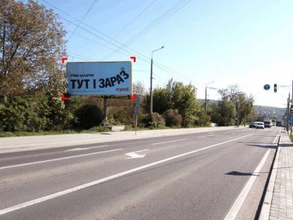 Билборд B в Черновцах вул. Хотинська – Калинівська (біля буд. 75) фото 1