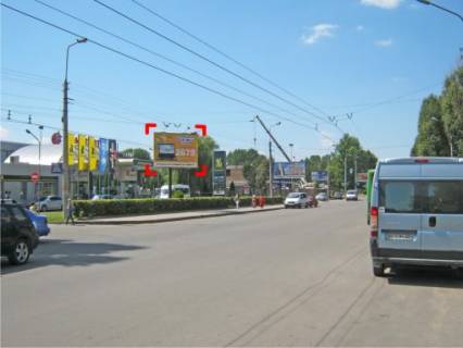 Билборд B в Тернополе вул. Лозовецька – Поліська (навпроти ТЦ "Епіцентр"), місце 1 фото 1
