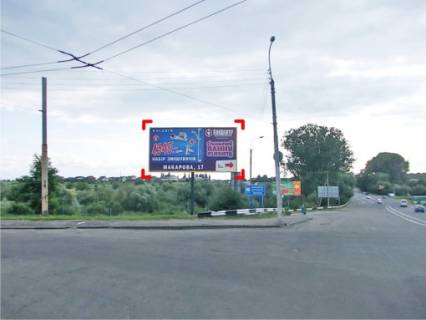 Билборд B в Львове пер. вул. Дубенської – Макарова фото 1