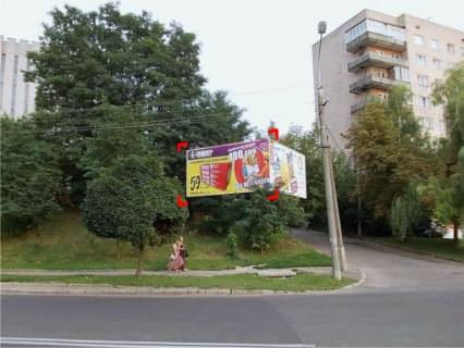 Билборд B в Ровно пер. вул. Набережної – Кавказької фото 1