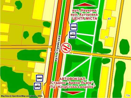 Призматрон, Призма A у Львові вул. Стрийська, 69, призма 3 - 395947 схема