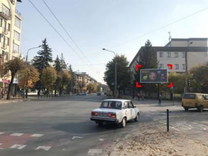 Билборд A в Ивано-Франковске вул. Галицька – Довга, призма 3 фото 1
