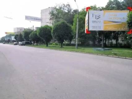 Білборд, Бігборд (Борд)  A у Чернівцях вул. Сергія Скальда (Комарова), 6 Фото 1