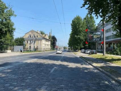 Бэклайт A в Львове вул. Городоцька, 207, розмір 2,3 х 3,2 м беклайт фото 1