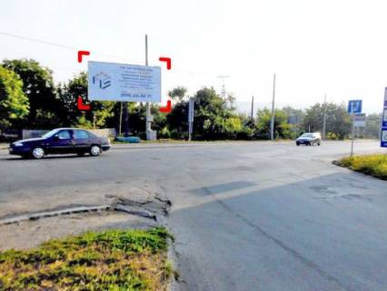 Billboard B in Lviv st. Hotins'ka - Kalinivs'ka (bila bud. 73) Photo 1
