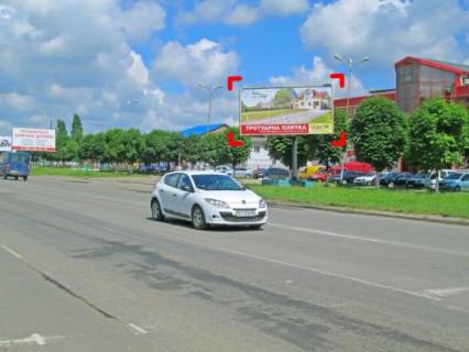 Билборд A в Ивано-Франковске вул. Надрічна (навпроти супермаркету "Велес") фото 1