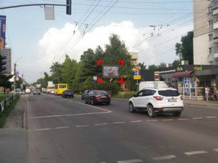 Видеоборд A в Львове 'вул. Мазепи, 12 "Сільпо" ,розмір 2,3 х 3,2 м, екран - 563602 фото 1