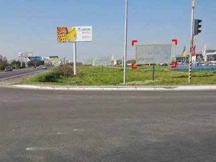 Билборд A в Львове вул. Городоцька, 302 (біля ТЦ "Епіцентр", Автосалон  "Nissan"), місце 1 фото 1