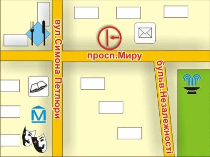 Сiтiлайт A у Рівному пр. Миру, 9, місце 2 схема