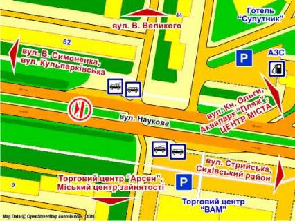 Prismatron, Prism Р/П in Lviv st. Naukova, 62 (na r/s), prizma 1 - 395821 scheme