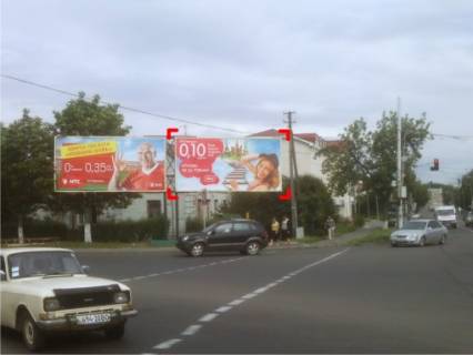 Білборд, Бігборд (Борд)  B у Луцьку вул. Набережна – Ковельська, справа Фото 1