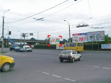 Билборд A в Луцке вул. Карпенка-Карого (навпроти "Варшавського ринку") фото 1