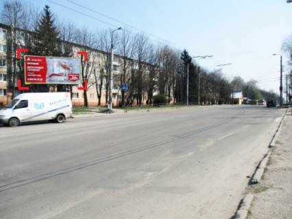 Билборд B в Львове вул. Л. Українки, 1 фото 1