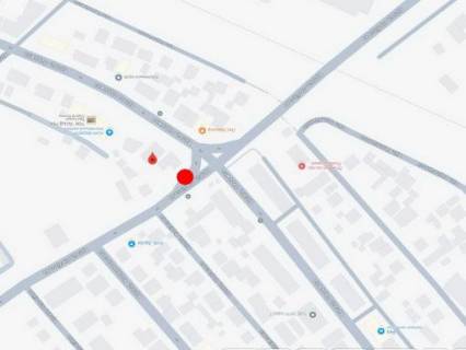 Бэклайт B в Львове вул. Окружна – Любінська, розмір 2,3 х 3,2 м беклайт схема