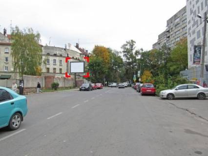 Бэклайт B в Львове вул. Сахарова,45 ( біля Фуршету), розмір 2,3 х 3,2 м беклайт фото 1