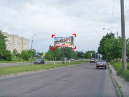 Билборд Р/П в Луцке вул. Карпенка-Карого (за мостом на р/с, напрямок від Ринку) фото 1