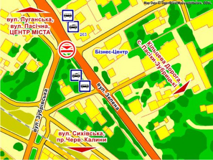 Призма A в Львове вул. Зелена, 266 – Зубрівська, призма 1 - 395846 схема