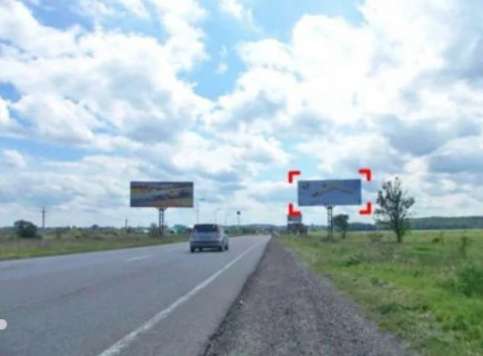 Билборд A в Львове с. Малі Підліски (Київська траса, напрямок до Львова), конструкція |, 5х12 м фото 1