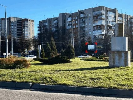 Скроллер A в Львове вул. Кульпарківська – Наукова, зліва, розмір 2,3 х 3,2 м скрол - 649233 фото 1