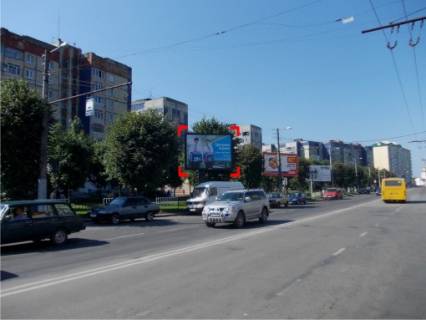 Бэклайт B в Львове вул. Сихівська, 14 (навпроти ТЦ "Іскра"), розмір 3 х 4 м фото 1