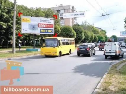 Billboard B in Chernivtsi вул. Сергія Скальда (Комарова), 6 Photo 1