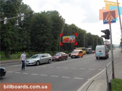 Билборд B в Львове пер. вул. Липинського – Миколайчука фото 1