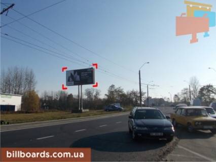 Билборд B в Львове вул. Сяйво (за мостом) фото 1