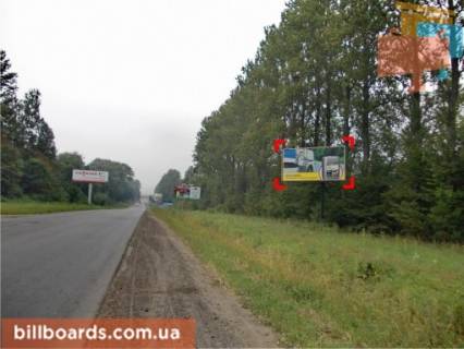 Билборд A в Львове с. Підгірне (напрямок до міста, з Тернополя, Хмельницького) фото 1