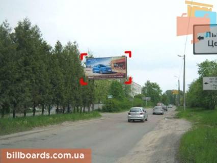 Билборд B в Львове пер. вул. Д. Апостола – Курмановича (біля МРЕВ) фото 1