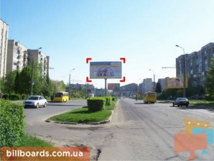 Билборд Р/П в Луцке пр. Соборності, 7 (на р/с, напрямок від пр. Відродження) фото 1