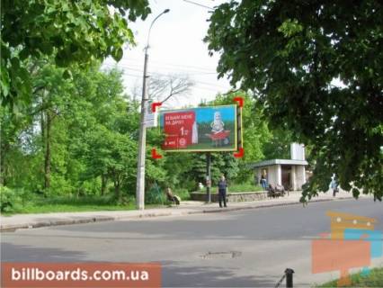 Billboard B in Lutsk st. Glusec' (na zupinci) Photo 1