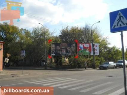 Билборд B в Ровно пер. вул. Небесної Сотні (Кіквідзе) – Пересопницької, зліва фото 1