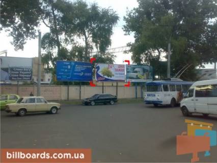 Billboard A in Rivne per. st. Nebesnoi Sotni - Sagajdacnogo Photo 1