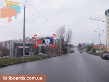 Билборд B в Ровно вул. Богоявленська (Черняка) (поруч із гіпермаркетом "ШОК" та ТЦ "Фреш") фото 1