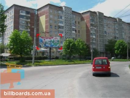 Билборд B в Тернополе вул. Л. Українки – Протасевича фото 1
