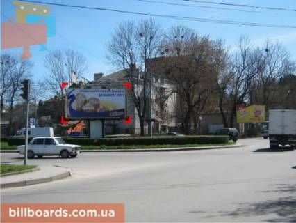 Билборд A в Тернополе вул. Бродівська – Збаразька (кільце, зі сторони вул. Бродівської) фото 1
