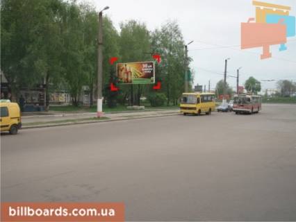 Білборд, Бігборд (Борд)  B у Житомирі Майдан Привокзальний, 5 Фото 1
