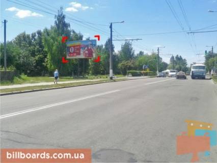 Билборд B в Житомире вул. Чуднівська (Черняховського), 101 фото 1