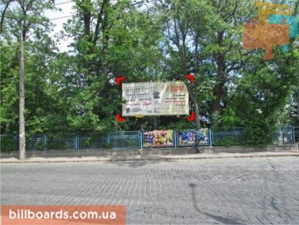 Білборд, Бігборд (Борд)  A у Чернівцях вул. Гагаріна (Вокзальна) - Севастопольська Фото 1