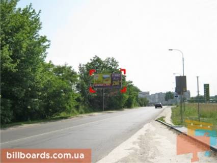Billboard B in Lviv st. Hmel'nic'kogo (navproti bud. 289, bila AZS), misce 1 Photo 1